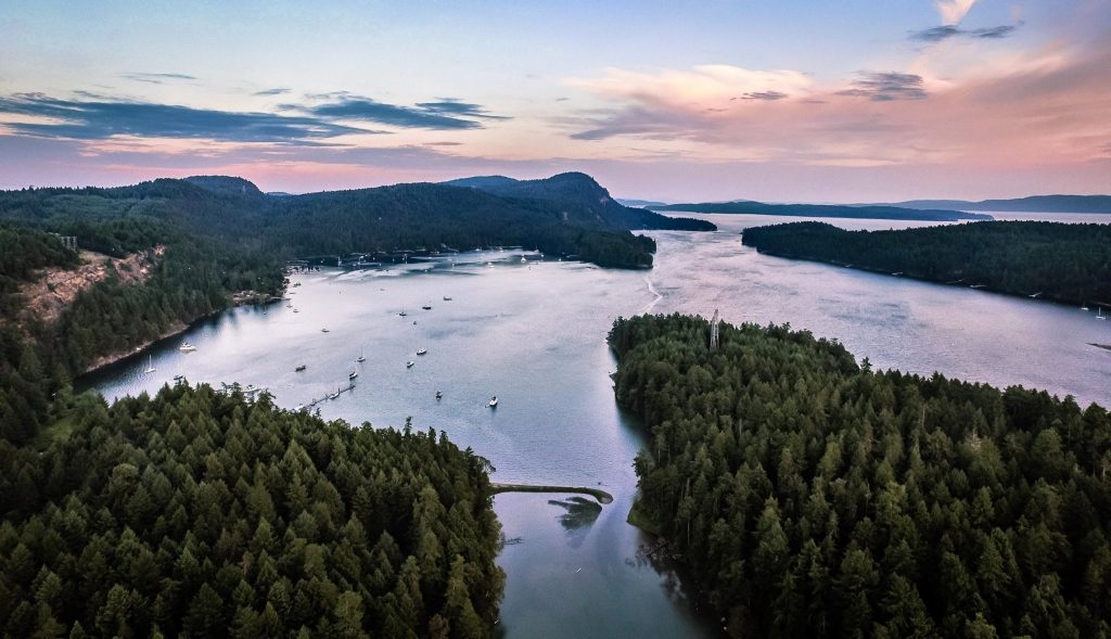 montague harbour boating bc